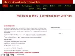 Sites similar to hcwaterpolo.co.nz