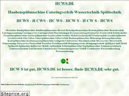 Sites similar to hcws.de