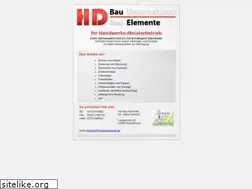 Sites similar to hd-bau-elemente.de
