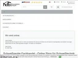 Sites similar to hdb-schweiss-shop.de