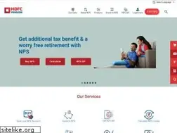 Sites similar to hdfcpension.com