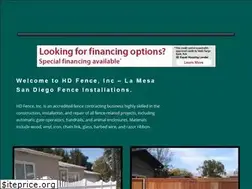 Sites similar to hdfenceinc.com