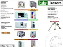 Sites similar to hdg-tresore.de