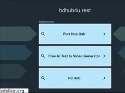 Sites similar to hdhub4u.rest