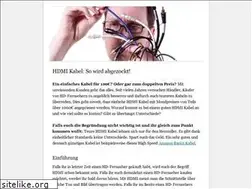 Sites similar to hdmikabelinfo.de