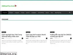 Sites similar to hdnapthe.com