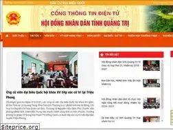 Sites similar to hdndquangtri.gov.vn