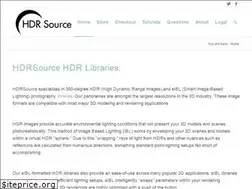 Sites similar to hdrsource.com