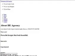 Sites similar to he-ageency.com