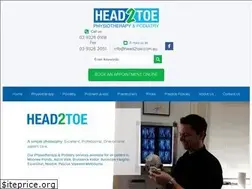 Sites similar to head2toe.com.au