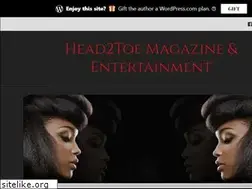 Sites similar to head2toemag.com