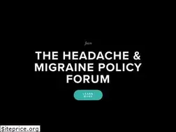 Sites similar to headachemigraineforum.org