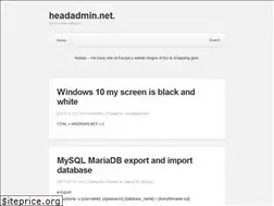 Sites similar to headadmin.net