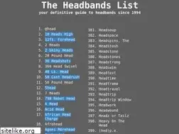 Sites similar to headbands.com