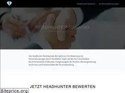 Sites similar to headhunter-ranking.com