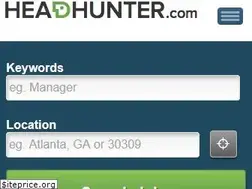 Sites similar to headhunter.com