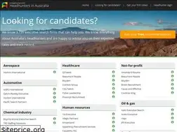 Sites similar to headhuntersinaustralia.com