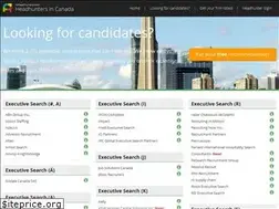 Sites similar to headhuntersincanada.com