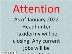 Sites similar to headhuntertaxidermy.com