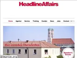 Sites similar to headlineaffairs.de
