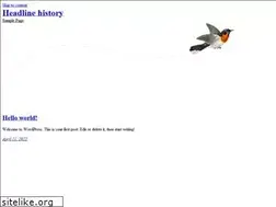 Sites similar to headlinehistory.co.uk
