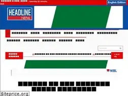 Sites similar to headlinenepal.com