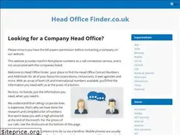 Sites similar to headofficefinder.co.uk