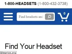 Sites similar to headsets.com