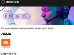 Sites similar to headsets.de