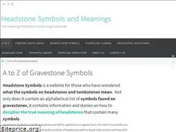 Sites similar to headstonesymbols.co.uk