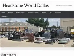 Sites similar to headstoneworlddallas.com