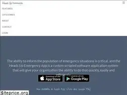 Sites similar to headsupemergency.com