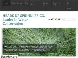 Sites similar to headsupsprinkler.com