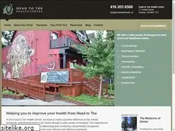 Sites similar to headtotoehealth.ca
