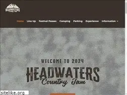 Sites similar to headwaterscountryjam.com