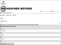 Sites similar to heafnerchevy.com