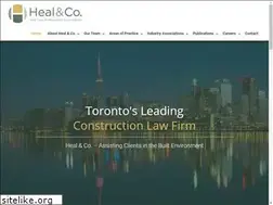 Sites similar to healandco.com
