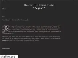 Sites similar to healesvillegrandhotel.com.au