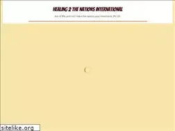 Sites similar to healing2thenations.net