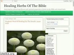 Sites similar to healingherbsofthebible.com