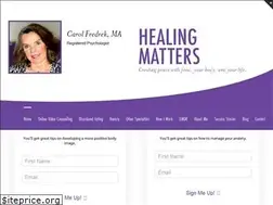 Sites similar to healingmatters.ca