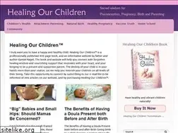 Sites similar to healingourchildren.org