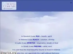 Sites similar to healingsounds.co.za