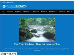 Sites similar to healingstreamsusa.org