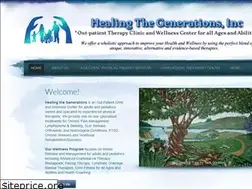 Sites similar to healingthegenerations.com