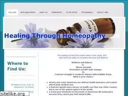 Sites similar to healingthroughhomeopathy.net