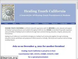 Sites similar to healingtouchcalifornia.com