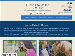 Sites similar to healingtouchforanimals.com