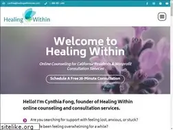 Sites similar to healingwithinlcsw.com