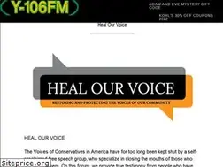Sites similar to healourvoice.com